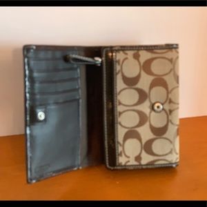 Small Coach wallet